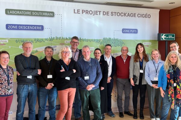 Members of the Partnership visiting Andra in France