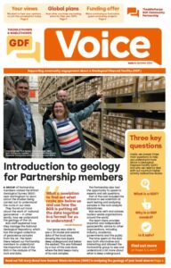 Front cover of the GDF Voice newspaper. Issue 6 Summer 2024